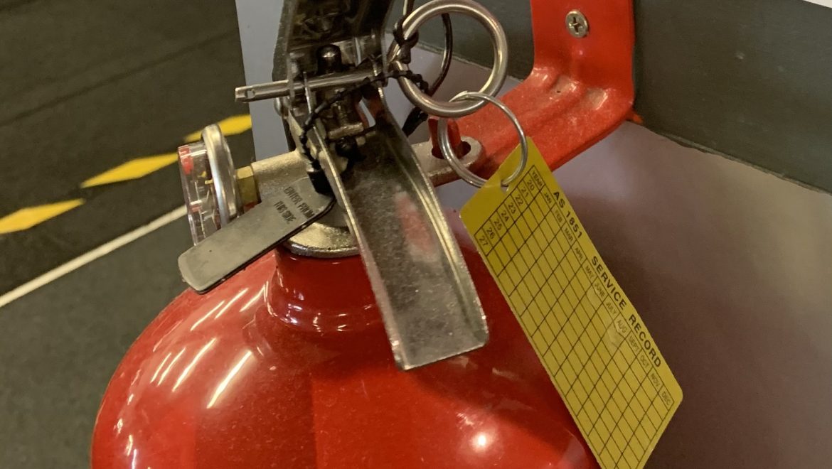 How often should fire extinguishers be inspected?